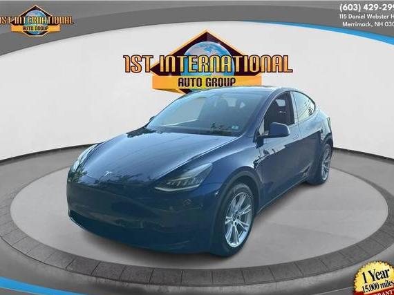TESLA MODEL Y 2020 5YJYGDEEXLF043390 image